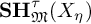 upper S upper H Subscript German upper M Superscript tau Baseline left parenthesis upper X Subscript eta Baseline right parenthesis