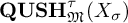 upper Q upper U upper S upper H Subscript German upper M Superscript tau Baseline left parenthesis upper X Subscript sigma Baseline right parenthesis