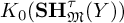 upper K 0 left parenthesis upper S upper H Subscript German upper M Superscript tau Baseline left parenthesis upper Y right parenthesis right parenthesis