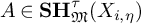 upper A element of upper S upper H Subscript German upper M Superscript tau Baseline left parenthesis upper X Subscript i comma eta Baseline right parenthesis