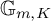 upper G Subscript m comma upper K