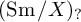 left parenthesis backslash operatorname upper S m divided by upper X right parenthesis Subscript question mark