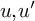 u comma u prime