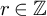 r element of backslash operatorname double struck upper Z