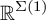 backslash operatorname double struck upper R Superscript upper Sigma left parenthesis 1 right parenthesis