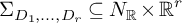 upper Sigma Subscript upper D 1 comma midline horizontal ellipsis comma upper D Sub Subscript r Subscript Baseline subset of or equal to upper N Subscript backslash operatorname double struck upper R Baseline times backslash operatorname double struck upper R Superscript r