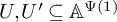 upper U comma upper U prime subset of or equal to upper A Superscript upper Psi left parenthesis 1 right parenthesis