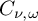 upper C Subscript nu comma omega