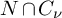 upper N intersection upper C Subscript nu