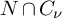 upper N intersection upper C Subscript nu