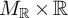upper M Subscript backslash operatorname double struck upper R Baseline times backslash operatorname double struck upper R