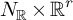 upper N Subscript backslash operatorname double struck upper R Baseline times backslash operatorname double struck upper R Superscript r