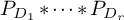 upper P Subscript upper D 1 Baseline asterisk midline horizontal ellipsis asterisk upper P Subscript upper D Sub Subscript r