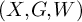 left parenthesis upper X comma upper G comma upper W right parenthesis