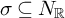sigma subset of or equal to upper N Subscript backslash operatorname double struck upper R