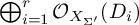 backslash leftoplus Underscript i equals 1 Overscript r Endscripts backslash operatorname script upper O Subscript upper X Sub Subscript upper Sigma prime Baseline left parenthesis upper D Subscript i Baseline right parenthesis
