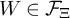 upper W element of upper F Subscript upper Xi