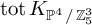 backslash operatorname t o t upper K Subscript backslash operatorname double struck upper P Sub Superscript 4 divided by backslash operatorname double struck upper Z 5 cubed