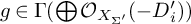 g element of upper Gamma left parenthesis backslash leftoplus backslash operatorname script upper O Subscript upper X Sub Subscript upper Sigma Sub Sub Superscript prime Sub Subscript Subscript Baseline left parenthesis minus upper D Subscript i Baseline prime right parenthesis right parenthesis