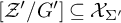 script upper Z prime slash upper G prime subset of or equal to upper X Subscript upper Sigma prime