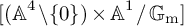 left parenthesis backslash operatorname double struck upper A Superscript 4 Baseline divided by StartSet 0 EndSet right parenthesis times backslash operatorname double struck upper A Superscript 1 divided by backslash operatorname upper G Subscript m