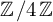 backslash operatorname double struck upper Z divided by 4 backslash operatorname double struck upper Z