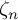 zeta Subscript n