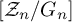 upper Z Subscript n Baseline divided by upper G Subscript n