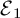backslash operatorname script upper E 1