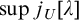 sup j Subscript upper U Baseline left bracket lamda right bracket
