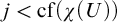 j less than cf left parenthesis chi left parenthesis upper U right parenthesis right parenthesis