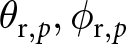 theta r comma p comma phi r comma p