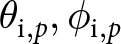 theta i comma p comma phi i comma p
