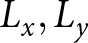 Lx comma Ly