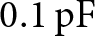 0.1 pF