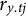 r Subscript y period t j