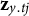 bold z Subscript y period t j