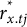 r Subscript x period t j Superscript asterisk
