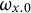 omega Subscript x Baseline .0