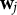 bold w Subscript j