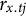 r Subscript x period t j