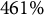 461 percent