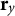 bold r Subscript y