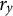 r Subscript y