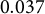 0.037