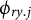 phi Subscript r y period j