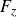 upper F Subscript z