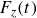 upper F Subscript z Baseline left parenthesis t right parenthesis