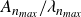 upper A Subscript n Sub Subscript m a x Baseline divided by lamda Subscript n Sub Subscript m a x