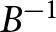 upper B minus 1
